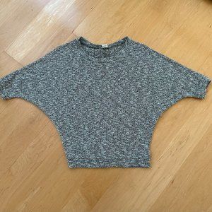 M. Rena Dark Green and White  Boat Sweater